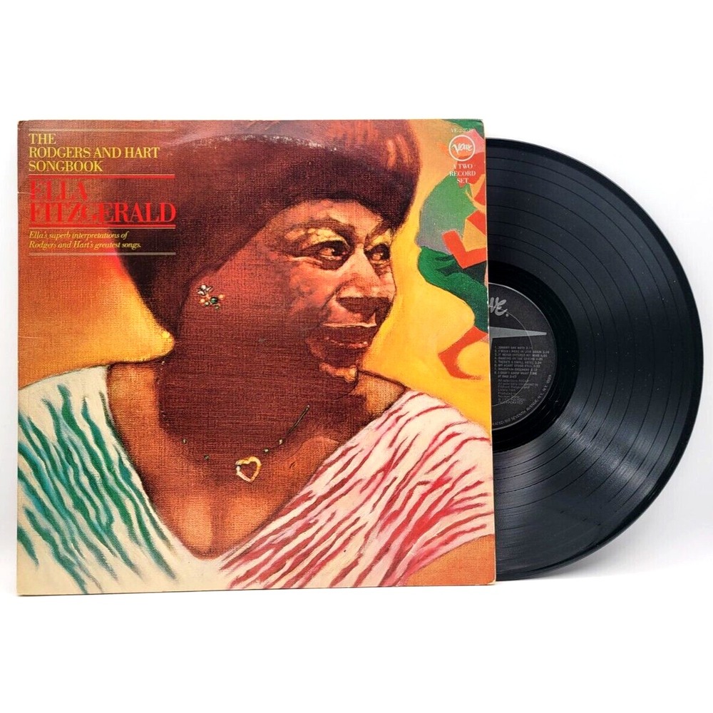ELLA FITZGERALD - THE RODGERS AND HART SONGBOOK - SOUL JAZZ DOUBLE LP VERVE